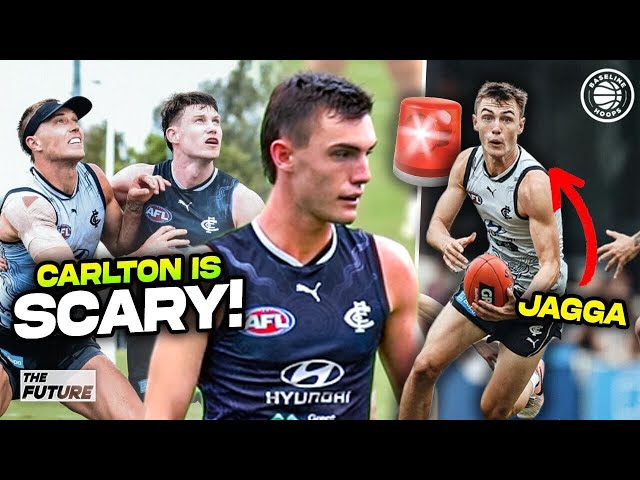 Patrick Cripps and Jagga Smith looks SCARY GOOD! Carlton Intra-club Highlights