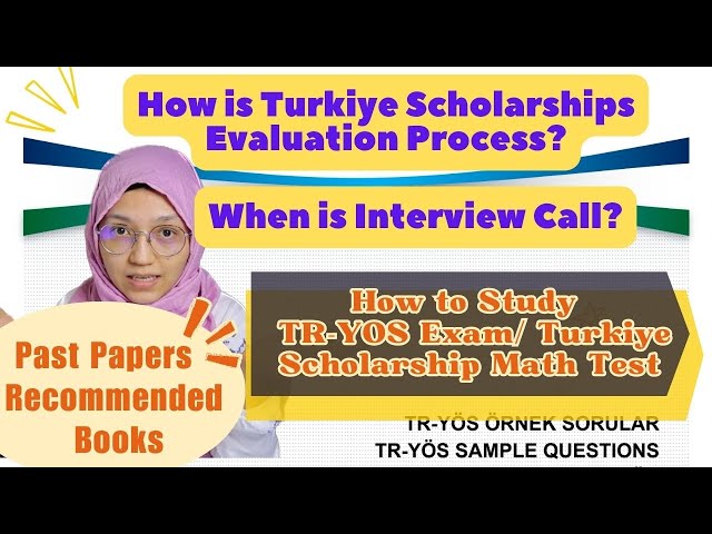 How to Study for Math Test | TR-YOS Exam Past papers|Turkiye Scholarship Evaluation| Interview Email