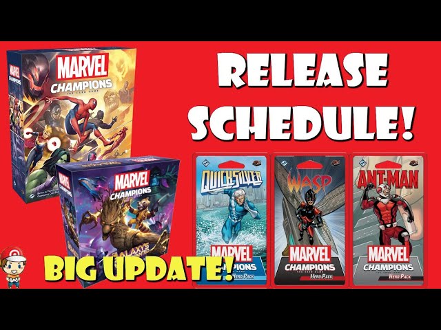 Big Changes to the Marvel Champions Release Schedule! (Everything Confirmed so Far!)