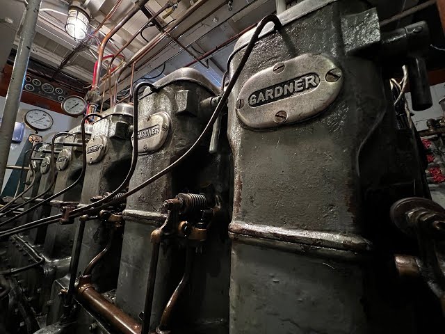 Fixing the Gardner Diesel of a 102-Year-Old Classic Boat!