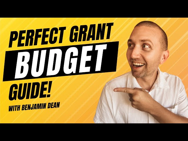 How to Prepare a Winning Budget for Your Nonprofit Grant Application | Benjamin Dean