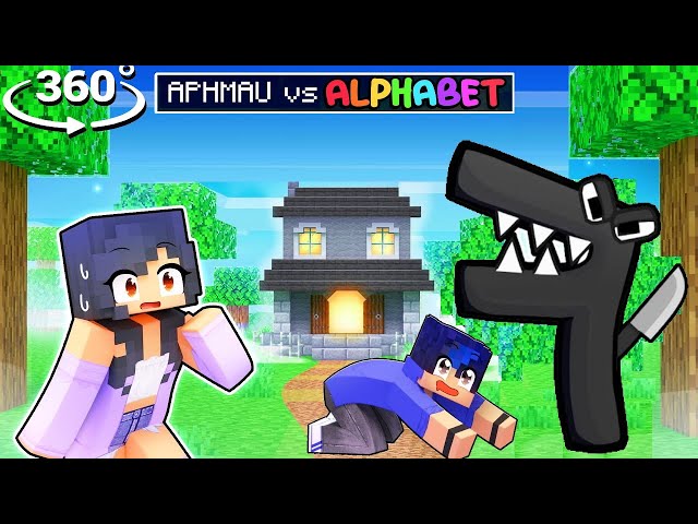 HOW APHMAU STOPPED ALPHABET LORE F in Minecraft 360°