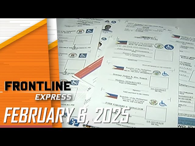 FRONTLINE EXPRESS LIVESTREAM | February 6, 2025 | 2:30PM