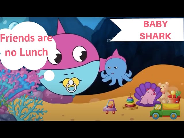 🦈Baby Shark song I nursery rhymes I baby I kids NEW SERIEI SHARK ADVENTURES I Friends are Not Lunch