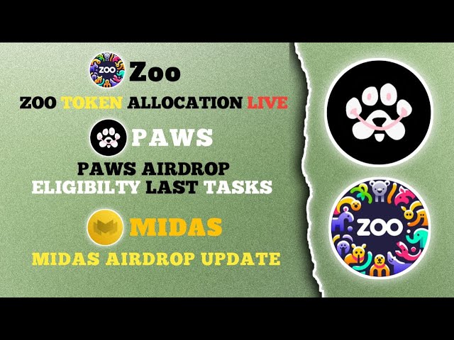 🚀 Zoo & Paws Airdrop Update🔥 Midas Airdrop Latest Update 99% Loading 🐾💰