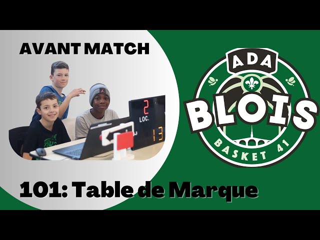 Tutoriel E Marque début de match