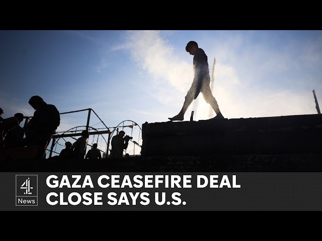 Gaza ceasefire deal reportedly close even as Israel strikes continue