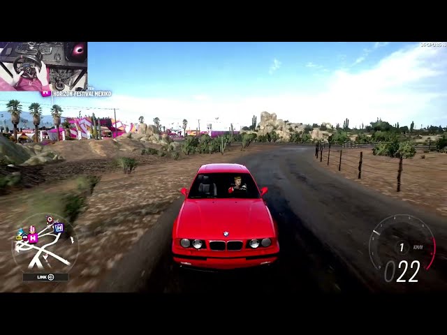 BMW M5  - Forza Horizon 5 | Thrustmaster248 gameplay