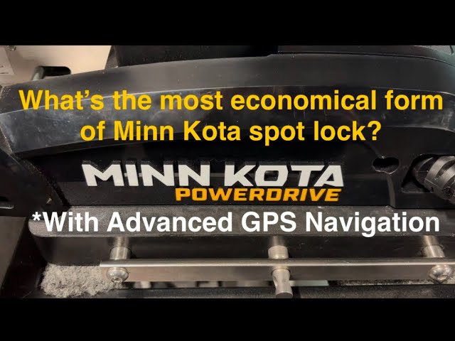 Minn Kota PowerDrive, Operational Tips, Options, and Features