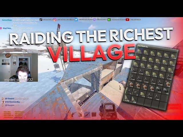 Raiding the WORST village in Rust