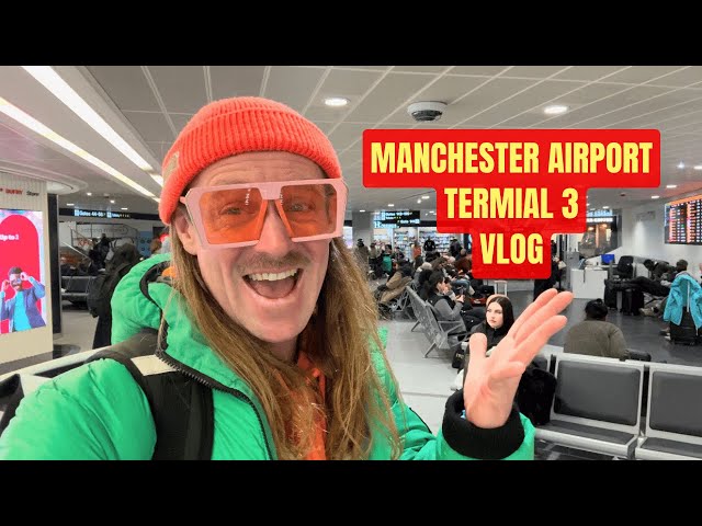 MANCHESTER AIRPORT TERMINAL 3 VLOG #airport #flying #airports #manchester #vlog #vlogging #vlogger