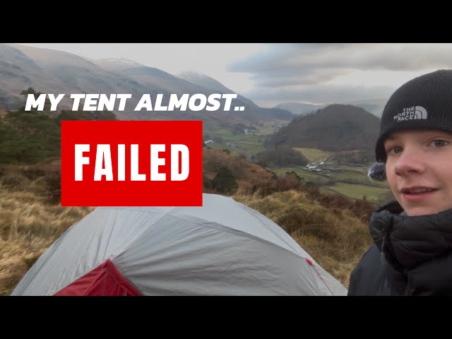 WINDY WILDCAMP AT A HIDDEN GEM IN THE LAKE DISTRICT