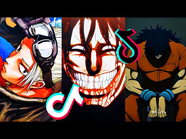 Anime Edit🍷Badass Anime🗿 Moments Tiktok compilation PART 123 in [4K]