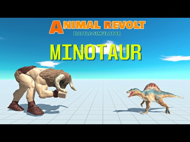 NEW UNIT! MINOTAUR vs All Other UNITS | Animal Revolt Battle Simulator