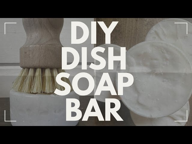 How to Make A DIY Dish Soap for Hard Water!