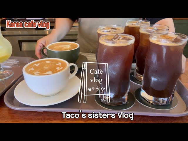 [Sub] Cafe Vlog) 시골 개인 카페 브이로그🎶 | 온다 가을이 🍂 | 스팀의 계절이 💨| asmr | korea coffee shop | study with me