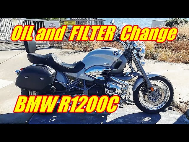 BMW R1200C Oil and Filter Change 1997 - 2004