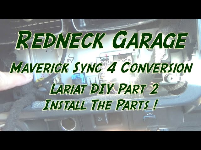 Maverick Sync 3 to Sync 4 Conversion Part 2 - Installation !