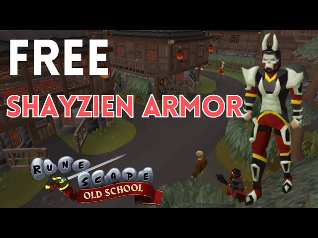 How to get FREE Shayzien Armor in OSRS No Favor Needed