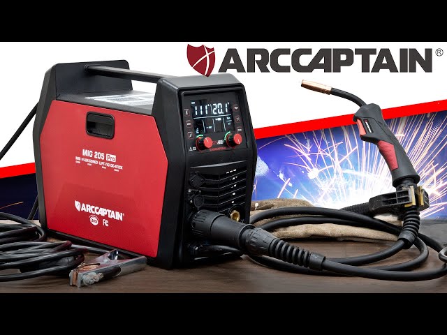 Arc Captain MIG205Pro MIG Welder Review Test