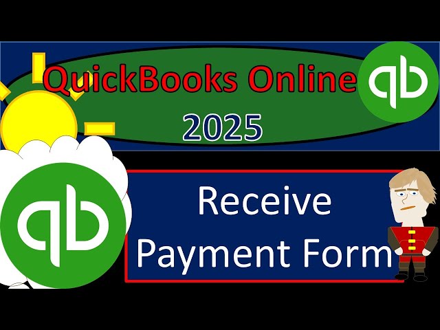 Receive Payment Form 1360 QuickBooks Online 2025