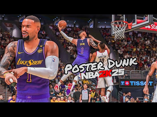 NBA 2K25 [PS5] Ma Carrière Poster Dunk On K.Middleton 😱