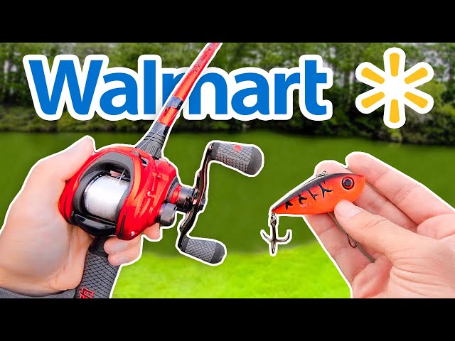 $100 Walmart Budget Fishing Challenge (Rod, Reel, Lures)