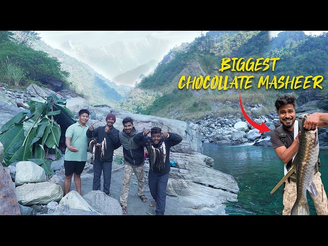 Jungle River Fishing : Found a Giant Chocolate Masheer in Arunachal Pradesh