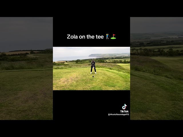 Zola with the bomb 🏌️‍♂️