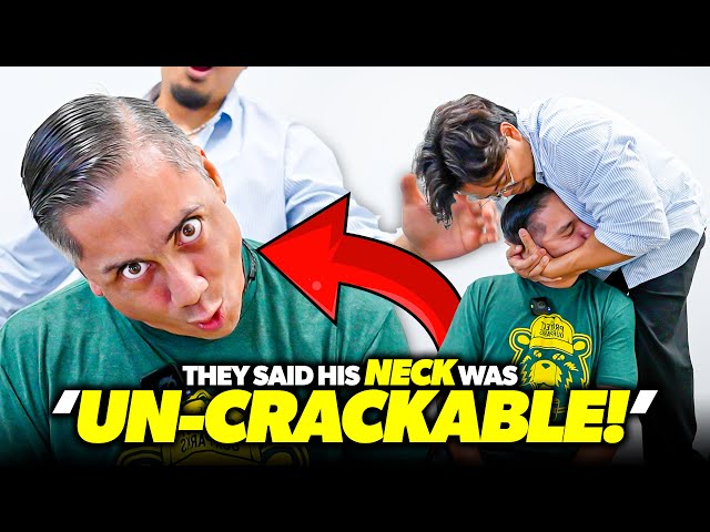 '30+ YEARS OF HEADACHES' HEALED BY *ONE* NECK CRACK! 😱🤯 | Dr Tubio | Asmr Chiropractic Pain Relief