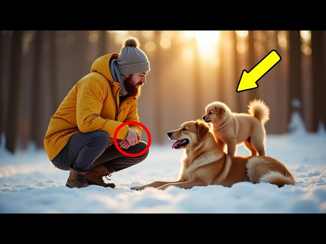 The Smart Puppy Set Out to Find a Young Man to Save Its Injured Mother Dog