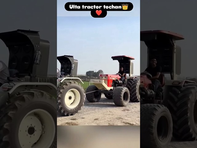 Ultra Tochan 💪 vs swaraj tractor 🚜 #automobile #stunt #farming #tractor #tochan #trending #shorts