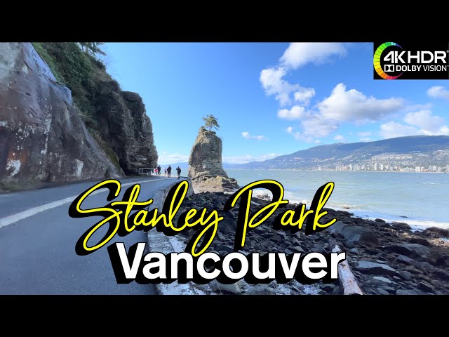 Vancouver Spring Walk, Stanley Park 2021 🇨🇦  Vancouver, BC, Canada, Vancouver Travel, 4K HDR 60 fps