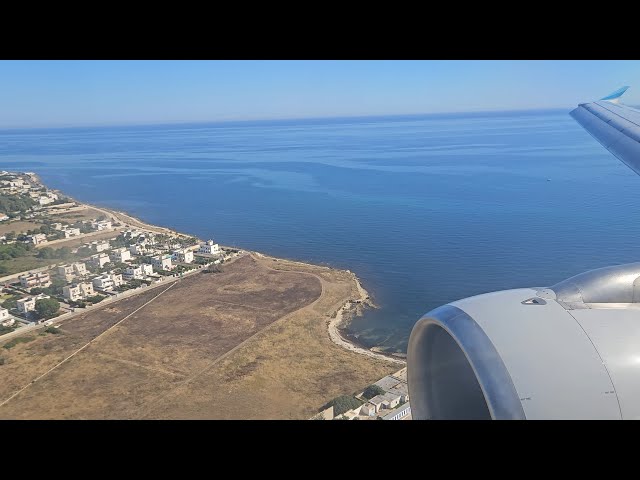 Nice landing in Bari A320 Eurowings