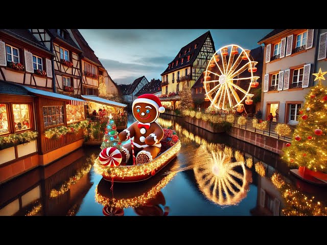 Fairytale in Colmar: A virtual tour of the most  magical Christmas market in Europe 2024! 🎄