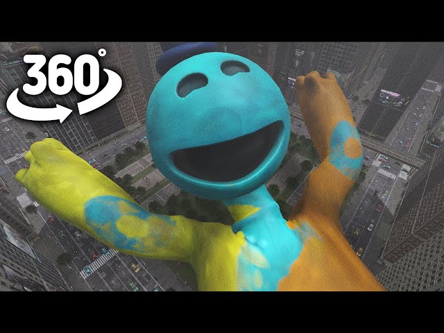 Poppy Playtime Chapter 4 - Doey the Doughman Apear City | 360° VR