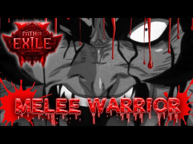 MELEE WARRIOR!! ONLY BLEED AND POISON BUILD! MAPS + LOOT + RAGE