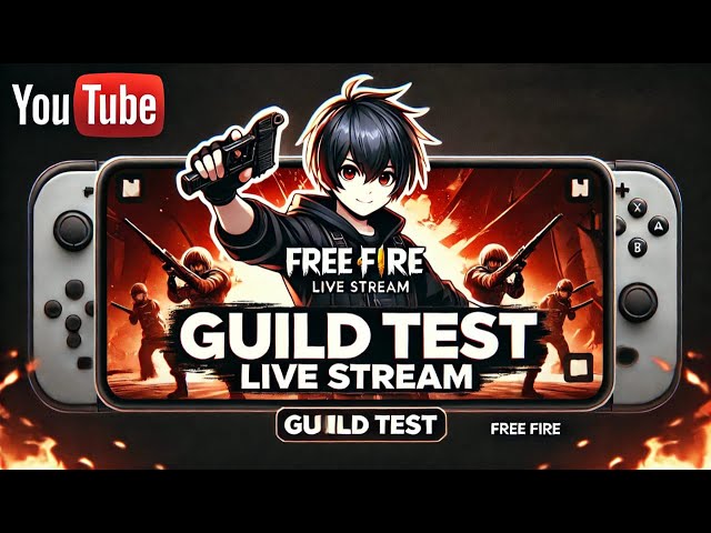 🔥 Guild Test LIVE - Only PROs Can Pass! 💀💥 | Free Fire Live