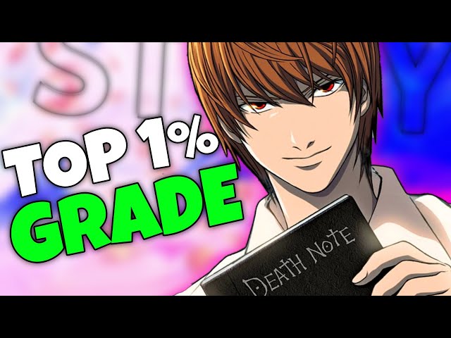 Light Yagami STUDY Method | DeathNote Analysis