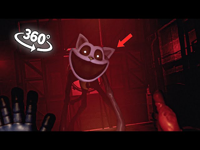 360° CatNap STAYED ALIVE! secret level Poppy Playtime Chapter 3