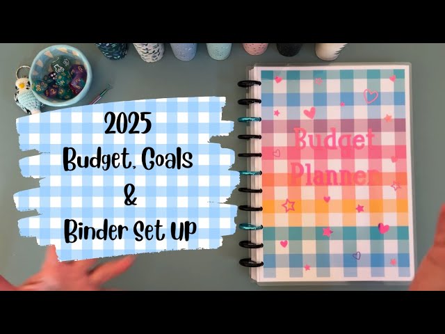 2025 Budget & Cash Binder Set Up | Aussie Cash Stuffing | Debt Journey | Budgeting