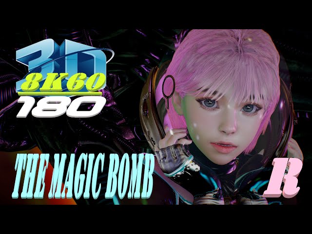 The Magic Bomb, Experience 8K 3D VR180, Dance, ダンス, Alien, エイリアン, KPOP, MMD, VaM, Special Rank