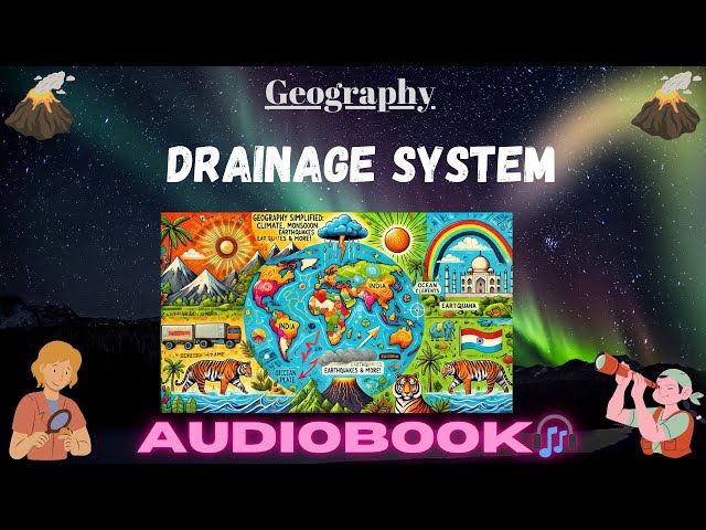 Drainage System | GEOGRAPHY | UPSC, 71th BPSC,SSC,and state PSC | AUDIOBOOK 🎧