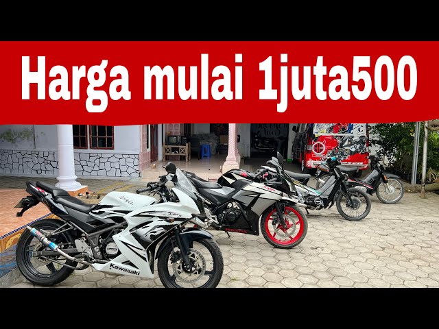 Motor ninja 2TAK hanya 15juta500 bos di bang arik Lumajang