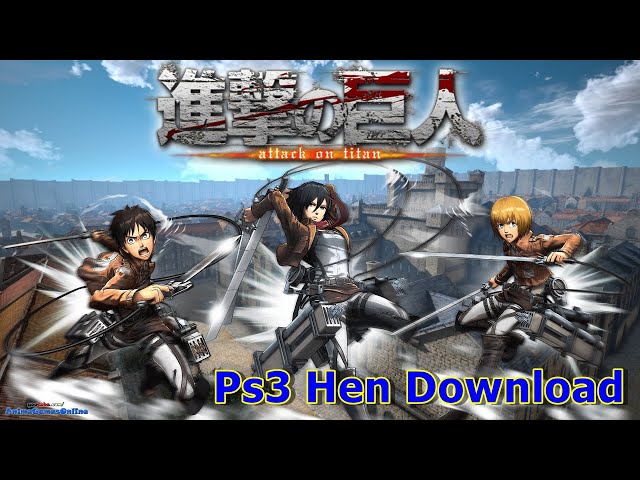 Shingeki no Kyojin Attack on Titan - Ps3 Hen