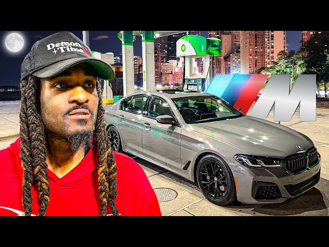 DRIVING MY M5 BMW IN CHICAGO POV 1AM…