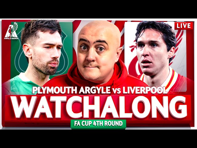 PLYMOUTH ARGYLE vs LIVERPOOL LIVE WATCHALONG with Craig