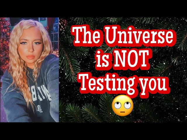 The Universe is NOT testing you 🙄 manifestation myths