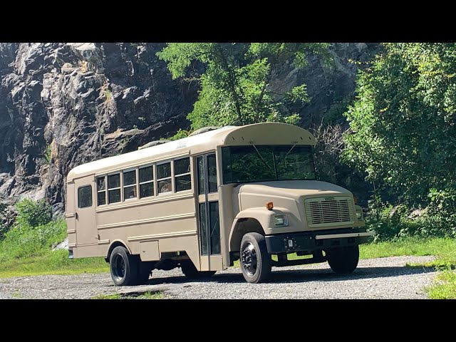 How to remove school bus seats with only one person