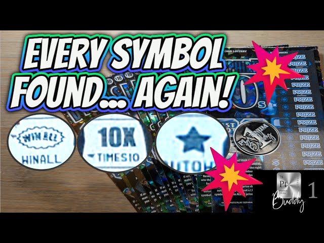 🟢🔵WE FOUND ALL THE SYMBOLS... AGAIN!🟢🔵Gem 10s!!🟢🔵Best $10 Dollar Ticket🟢🔵Ohio Lottery Scratch Off